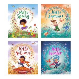 【SG Stock】When spring comes/summer song/in the middle of fall/winter is here/Hello Summer: A Little Seasons Story 4books set Paperback Hello summer/Hello autumn/Hello winter