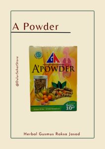 A Powder Gusmus -Obat asam lambung ampuh GM A Powder Untuk Pencernaan