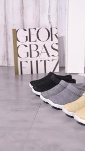Orthopedic Diabetic Walking Shoes Comfort Sneakers For Women On Sale Korean Style Casual Slip On Rubber Shoes For Lady (add one size)