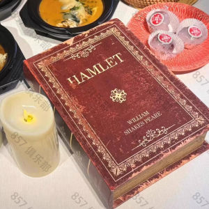 Magic Book Box Dinnerware Set Hotel Kitchen Tools Cooking Utensils Wizardry Cocktail Series Forest Mystery Cuisine