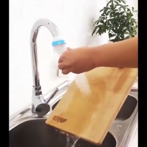 Honcer Kitchen 360 Degree Rotating Faucet Filter Kitchen Shower Head Water Purifier Filter