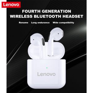 ♥100% ผลิตภัณฑ์ดั้งเดิม + Gratis Ongkir♥ใหม่ Air Lenovo Pro 5 TWS Max หูฟังบลูทูธไร้สายหูฟังที่มีเสียงประสิทธิภาพสูงควบคุมแบบสัมผัสความหน่วงต่ำหูฟังลดเสียงรบกวนสำหรับ IPhone Android