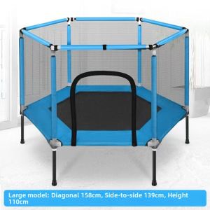 Keluojing | Outdoor Fitness Adult and Kids Trampoline with Safety Net