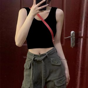 HUOLISI | American Hot Style Workwear Strap Camisole Top