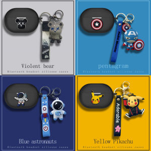 Honor X8 X9 Earbuds Protective Case Seamless Bluetooth Headphone Cover Silicone Soft Shell Huawei Feniix Stylish Trendy Cartoon Pattern