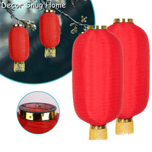 【On Sale】โคมไฟโคมไฟกันน้ำตรุษจีนขนาด8/10/12นิ้วโคมไฟพับได้ของตกแต่งเที่ยวงานเลี้ยงงานแต่งงาน