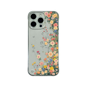 เคสโทรศัพท์ Huawei Honor Magic8 Ins Style Spring Floral Transparent Ultra-Thin Semi-Packaging High-End Shell Magic6/7 No Border Magic5 New 4Pro
