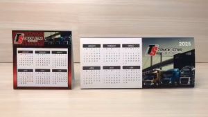 Customized Tent Calendar Photo Company Logo Corporate Souvenirs Promotional Giveaway