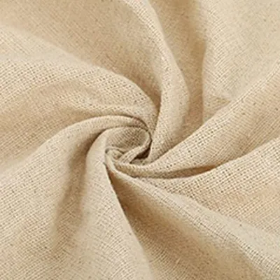 1.5-meter-wide solid-color natural linen fabric - clothing fabric for DIY handcrafting home decoration sofa curtain fabric