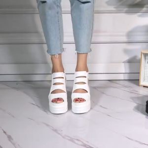 Sandal đế xuồng X375 cao 12cm siêu nhẹ