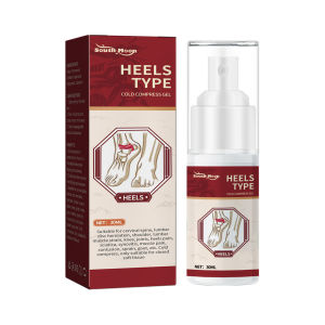 South Moon Heels Type Cold Compress Gel For Cervical Pain Joints Knees Heels Discomfort Relieve Heel Tingling And Soreness Heel Pain Relief Cold Compress Gel For Cervical Spine Health Care Product 30ml