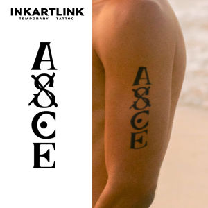 One Piece ACE temporary tattoo sticker waterproof magic tattoo lasts to 15 days fake tattoo semi permanent tattoo