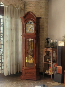 Hense | Vintage Wooden Mechanical Floor Clock