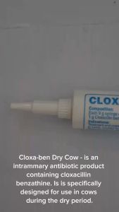 CLOXABEN 9g Dry Cow Formula for Healthy Dairy Cows Cloxaben for Animals