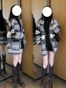 Fashionable Design Sweater Cardigan