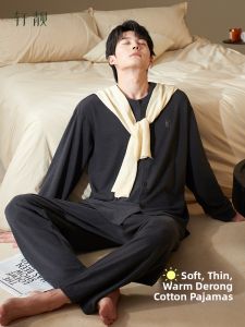 Warm Thin Velvet Pajamas for Men