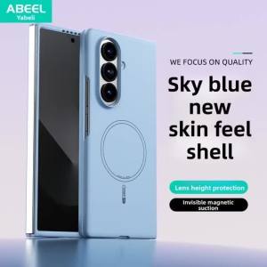 Ốp Điện Thoại Từ Tính Macaron Color Magsafe Cho Samsung Galaxy Z Fold 8/7/6/5/5G Vỏ Cứng Chống Sốc Sạc Không Dây