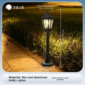VINCAN | Solar Portable Waterproof Outdoor Courtyard Garden Stake Light