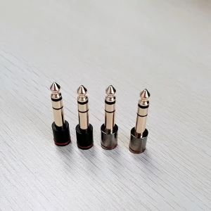1Pc 6.35mm 1/4 Male To 3.5mm 1/8 Female Connector Stereo Headphone Adapter Audio Jack Adapter For Aux Cable Headphone‘