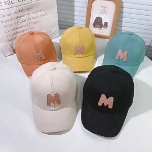 WRELS | Baby Baseball Cap Summer 8M-5Y Breathable Outdoor Travel Duck Tongue Cap Adjustable Sun Visor Toddler Boy Girl Hiking Peaked Cap