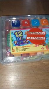 Crayon Pascola 12 Warna & Pascolla Oil Pastel: Alat Seni Murah