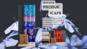Gorden Jendela Gorden Anak anak karakter Tinggi 225cm Free Tali&hook LP