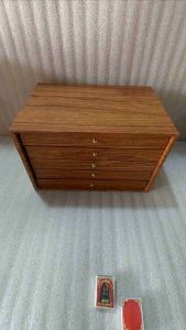 ลิ้นชักเก็บพระลิ้นชักใส่พระลิ้นชัก5ชั้น90ช่องขนาดช่อง4.5*6.5cm