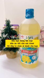 Dầu ăn hoa cải Ajinomoto Nhật Bản nguyên chất 1 lít