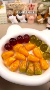 TYL Permen Buah Jelly Pisang 100g Halal Permen Jeli Lunak Kupas Banana Fruit Soft Candy Peeled Fudge