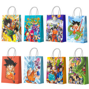 24 Túi Quà Hình Dragon Ball Cho Trẻ Em - Túi Giấy Đựng Kẹo Quà Tặng Cho Bé Trai/bé Gái Hoàn Hảo Cho Tiệc Sinh Nhật Và Các Sự Kiện Thiếu Nhi