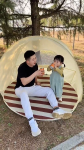 Large Space Tent 145x115cm Teepee Playhouse Indoor Outdoor Outdoor Tent Beach Mat Indoor Tent Outdoor Camping