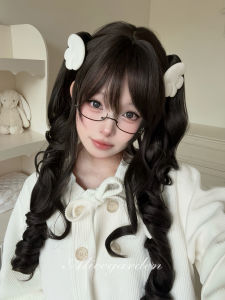alice garden | Tóc Giả Ngắn Lolita với Kẹp Cua Đôi