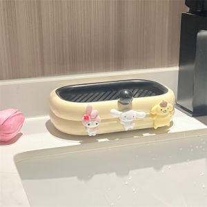 Hộp Đựng Xà Phòng Treo Tường Hai Lớp Dễ Thương Hoạt Hình Cho Phòng Tắm Hộp Đựng Xà Phòng Chống Thấm Nước Không Cần Khoan