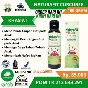 Curcubee Madu Anak Naturafit For Kids Bantu Penuhi Zat Gizi Anak Vitamin Nafsu Makan Anak