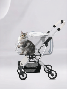 BOSIMAO | Portable Foldable Pet Stroller with Transparent Cabin