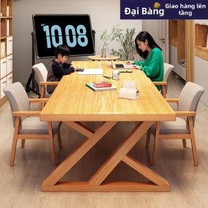 ZHUOHE | Bàn Học Làm Việc Đa Năng Gỗ Cứng