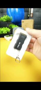 LEM LED Flashlight Outdoor Multi-use Portable Rechargeable Lightweight 70LM 5W 4 Modes with Keychain Clamp White Lights Lamp 19g