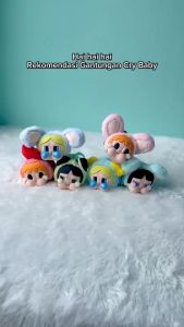 Gantungan Tas Keychain Cry Baby Lucu Viral Import Aesthetic Bag Charm Boneka Kekinian GT04