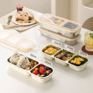 Besee | Weight Loss and Fitness Compartmentalized Stainless Steel Tray