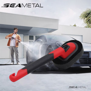SEAMETAL Car Tire Wheel Brush Anti-slip Waxing Sponge Long Handle Cleaning Brush Polishing Tool Removable Car Care Clearning Tools