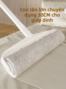 CHUSHE | Dust Extraction Mite Removal Long Handle Roller Brush