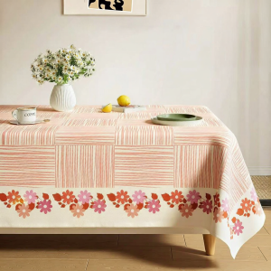 Waterproof Oil-resistant Non-washable Luxurious Tablecloth