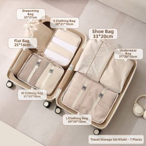 Travel Organization Bag Foldable Multifunctional Portable Set