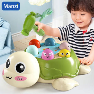 Baby Musical Toy Whack-A-Mole Hammer 0 12 24 Months Kids Beat Animal Early Educational For Boys 1 Year Toddler Music Game Toy