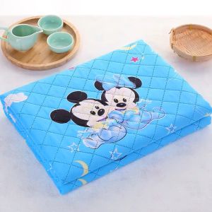 【Ready Stock】Baby Waterproof Diaper Urine Mat Infant Mattress Cartoon Urine Pad Kid Washable Reusable Double Sided Diaper Pad