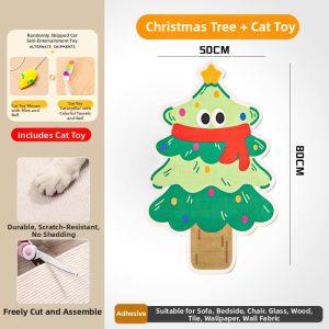7o | Wall-mounted Dust-free Scratch-resistant Cat Scratching Board