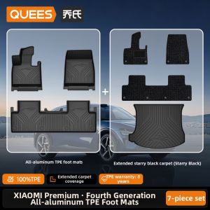 QUEES | TPE Full Coverage Car Floor Mat