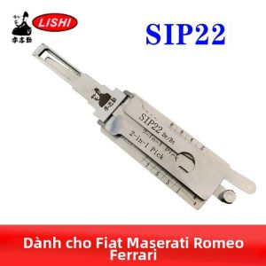 Bộ Dụng Cụ Mở Khóa Mã Hóa Lishi 2 Trong 1 SIP22 Chính Hãng Dành Cho Thợ Khóa Dụng Cụ Mở Cửa Xe Tương Thích Với Fiat Maserati Romeo Ferrari