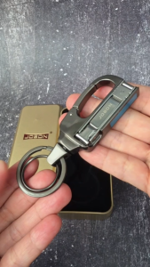 Móc chìa khóa kèm bấm móng tay Jobon cao cấp MK219