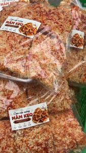 [túi 500g] CƠM NẾP VUÔNG MẮM KẸO – GIÒN TAN ĐẬM VỊ